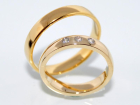 SUPERDEAL! Forlovelsesringer med diamanter 0.09 carat